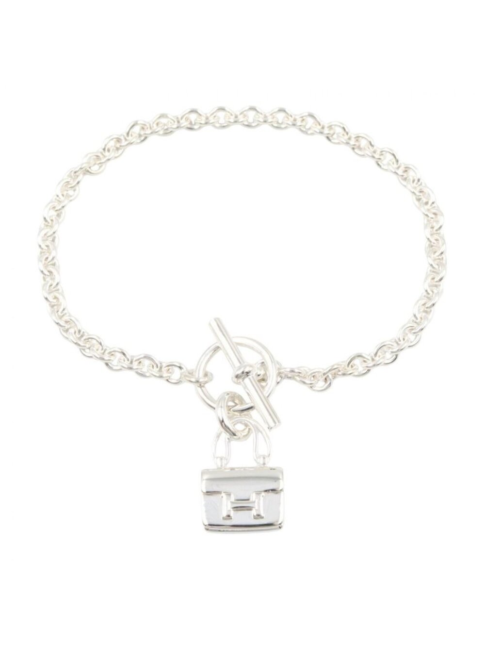 Hermes Bracelet Amulette Constance 925 Sterling Silver